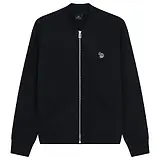Thumbnail 1 of PS By Paul Smith Men's Zebra Logo Cotton Bomber Jacket - Black