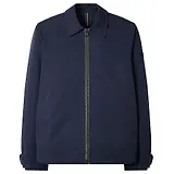 Thumbnail 1 of PS By Paul Smith Men's Recycled Polyester Zip Blouson Jacket - Navy