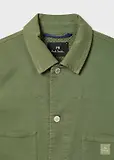 Thumbnail 3 of PS By Paul Smith Men's Stretch Cotton-Twill Chore Jacket - Khaki