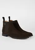 Thumbnail 4 of PS By Paul Smith Men's Augustus Chelsea Boots - Dark Brown Suede