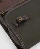 Thumbnail 4 of Barbour Men's Wax Hanging Washbag - Olive/Beacon