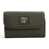 Thumbnail 1 of Barbour Men's Wax Hanging Washbag - Olive/Beacon