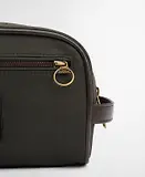 Thumbnail 4 of Barbour Men's Wax Washbag - Olive/Beacon