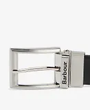 Thumbnail 3 of Barbour Men's Fife Reversible Leather Belt - Black/Chestnut Brown