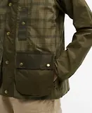 Thumbnail 6 of Barbour Men's Festival Modified Bedale Casual Jacket - Dusky Green Tartan
