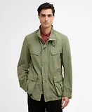 Thumbnail 2 of Barbour International Men's Garment Dyed Duke Casual Jacket - Burnt Olive