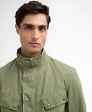 Thumbnail 6 of Barbour International Men's Garment Dyed Duke Casual Jacket - Burnt Olive