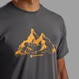 Thumbnail 4 of Montane Men's Dual Mountain T-Shirt - Midnight Grey