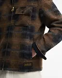 Thumbnail 6 of Barbour International Men's Oswald Wool-Blend Overshirt - Navy