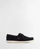 Thumbnail 2 of Barbour Men's Rothley Boat Shoes - Navy Suede