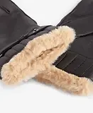 Thumbnail 3 of Barbour Men's Leather Utility Gloves - Brown