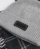 Thumbnail 2 of Barbour International Men's Sweeper Beanie and Scarf Gift Set - Grey