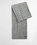 Thumbnail 6 of Barbour Men's Jesmond Beanie and Scarf Gift Set - Mid Grey