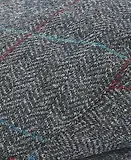 Thumbnail 4 of Barbour Men's Crieff Flat Cap - Charcoal/Red/Blue
