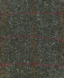 Thumbnail 4 of Barbour Men's Crieff Flat Cap - Olive/Red Overcheck