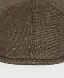 Thumbnail 3 of Barbour Men's Claymore Baker Boy Hat - Olive Twill
