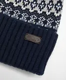 Thumbnail 3 of Barbour Men's Marlow Fair Isle Beanie - Navy