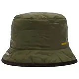 Thumbnail 1 of Barbour Men's Liddesdale Reversible Bucket Hat - Olive / Shadow Classic Tartan