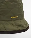 Thumbnail 3 of Barbour Men's Liddesdale Reversible Bucket Hat - Olive / Shadow Classic Tartan