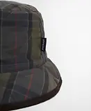 Thumbnail 4 of Barbour Men's Liddesdale Reversible Bucket Hat - Olive / Shadow Classic Tartan