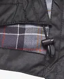 Thumbnail 4 of Barbour Wax Cotton Hood - Tartan Lining - Black