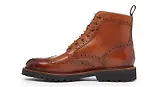 Thumbnail 5 of Oliver Sweeney Men's Milbrook Antiqued Leather Brogue Boots - Tan