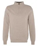 Thumbnail 1 of Barbour Men's Nelson Half Zip Sweater - Stone
