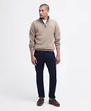 Thumbnail 2 of Barbour Men's Nelson Half Zip Sweater - Stone