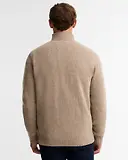 Thumbnail 4 of Barbour Men's Nelson Essential Quarter-Zip Jumper - Stone