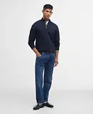 Thumbnail 3 of Barbour Men's Cotton Half Zip Jumper - Navy
