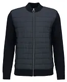 Thumbnail 1 of Barbour Men's Essential Carn Baffle Zip Through Jumper - Black