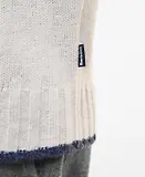 Thumbnail 6 of Barbour Men's Hewton Roll Neck Jumper - Whisper White
