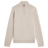 Thumbnail 1 of Lyle & Scott Men's Superfine Quarter Zip Sweatshirt - Cove