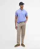 Thumbnail 3 of Barbour Men's Tartan Pique Polo Shirt - Sky Marl