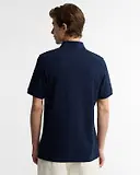 Thumbnail 4 of Barbour International Men's Essential Polo Shirt - Navy Blazer