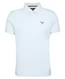 Thumbnail 1 of Barbour Men's Lightweight Sports Polo Shirt - Whisper White