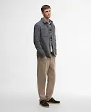 Thumbnail 3 of Barbour Men's Marlow Tailored Wool Blend Overshirt - Dark Grey Marl