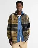 Thumbnail 2 of Barbour Men's Woodlane Brushed Check Overshirt - Birchwood Dress Tartan