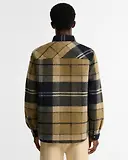 Thumbnail 4 of Barbour Men's Woodlane Brushed Check Overshirt - Birchwood Dress Tartan