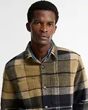 Thumbnail 5 of Barbour Men's Woodlane Brushed Check Overshirt - Birchwood Dress Tartan