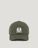 Thumbnail 2 of Belstaff Compact Ripstop Mountain Logo Cap - Faded Olive