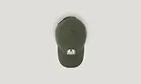Thumbnail 3 of Belstaff Compact Ripstop Mountain Logo Cap - Faded Olive