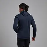 Thumbnail 3 of Montane Men's Protium Hooded Fleece Jacket - Eclipse Blue