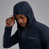 Thumbnail 4 of Montane Men's Protium Hooded Fleece Jacket - Eclipse Blue