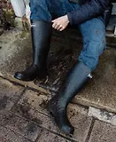 Thumbnail 6 of Barbour Men's Bede Tall Wellingtons - Black