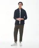 Thumbnail 5 of Barbour Men's Blair Tailored Shirt - Black/Slate