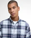 Thumbnail 5 of Barbour Men's Fortrose Tailored Tartan Shirt - Riverstone