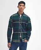 Thumbnail 2 of Barbour Men's Iceloch Tailored Fit Shirt - Green Loch
