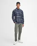 Thumbnail 3 of Barbour Men's Betsom Tailored Checked Shirt - Grey Marl