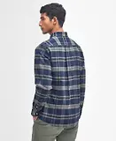 Thumbnail 4 of Barbour Men's Betsom Tailored Checked Shirt - Grey Marl